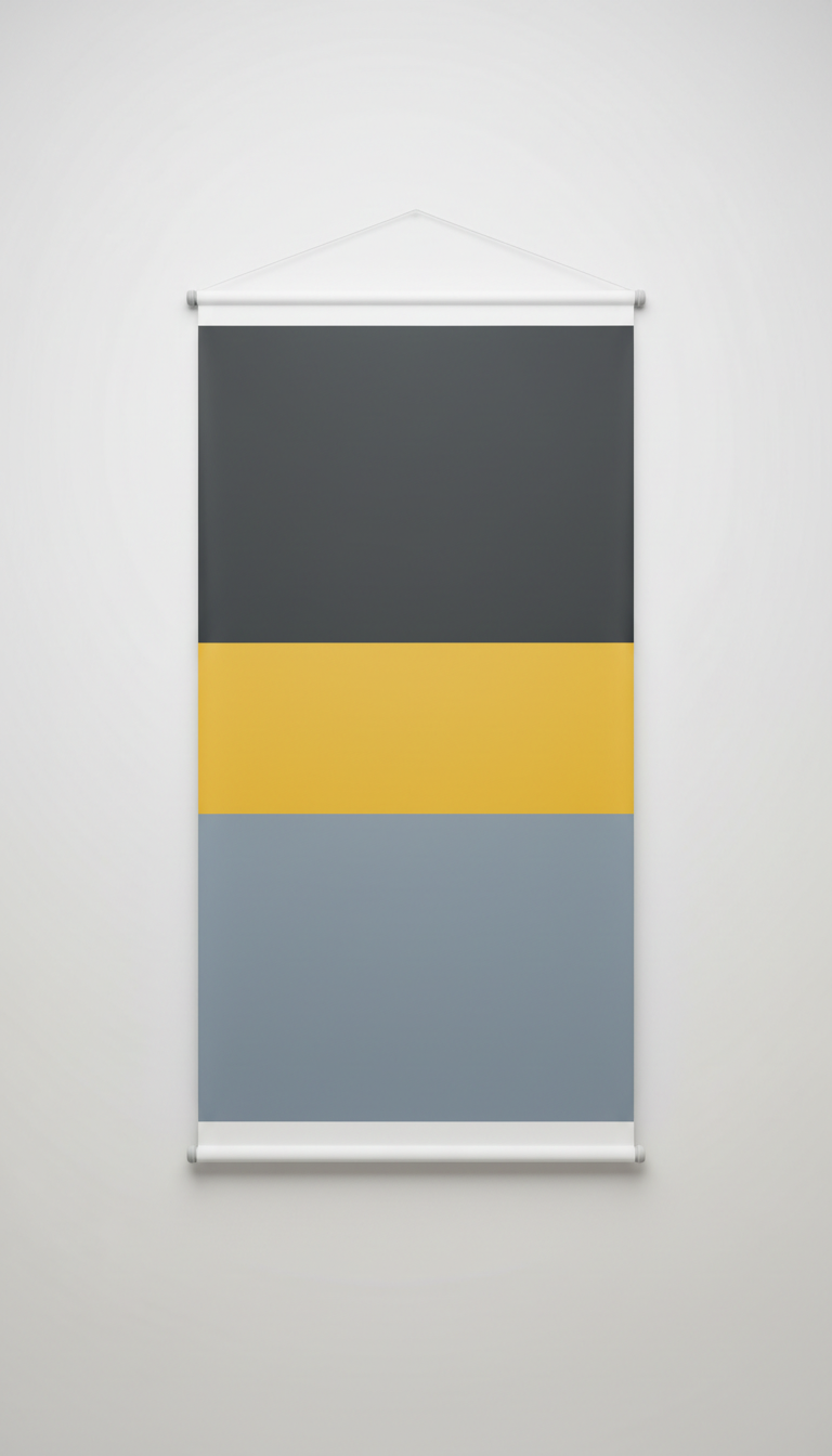 Classic vinyl banner with reinforced edges